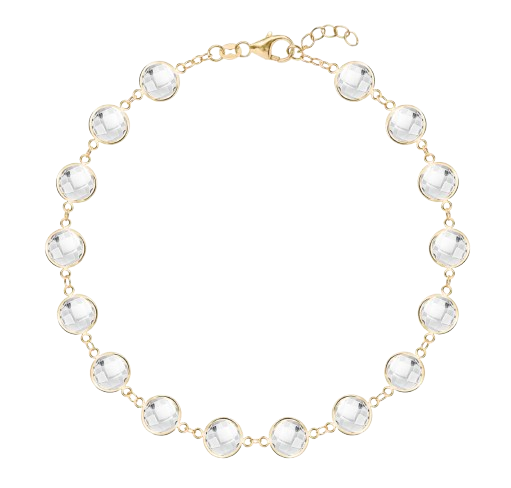 Newport White Topaz Bracelet