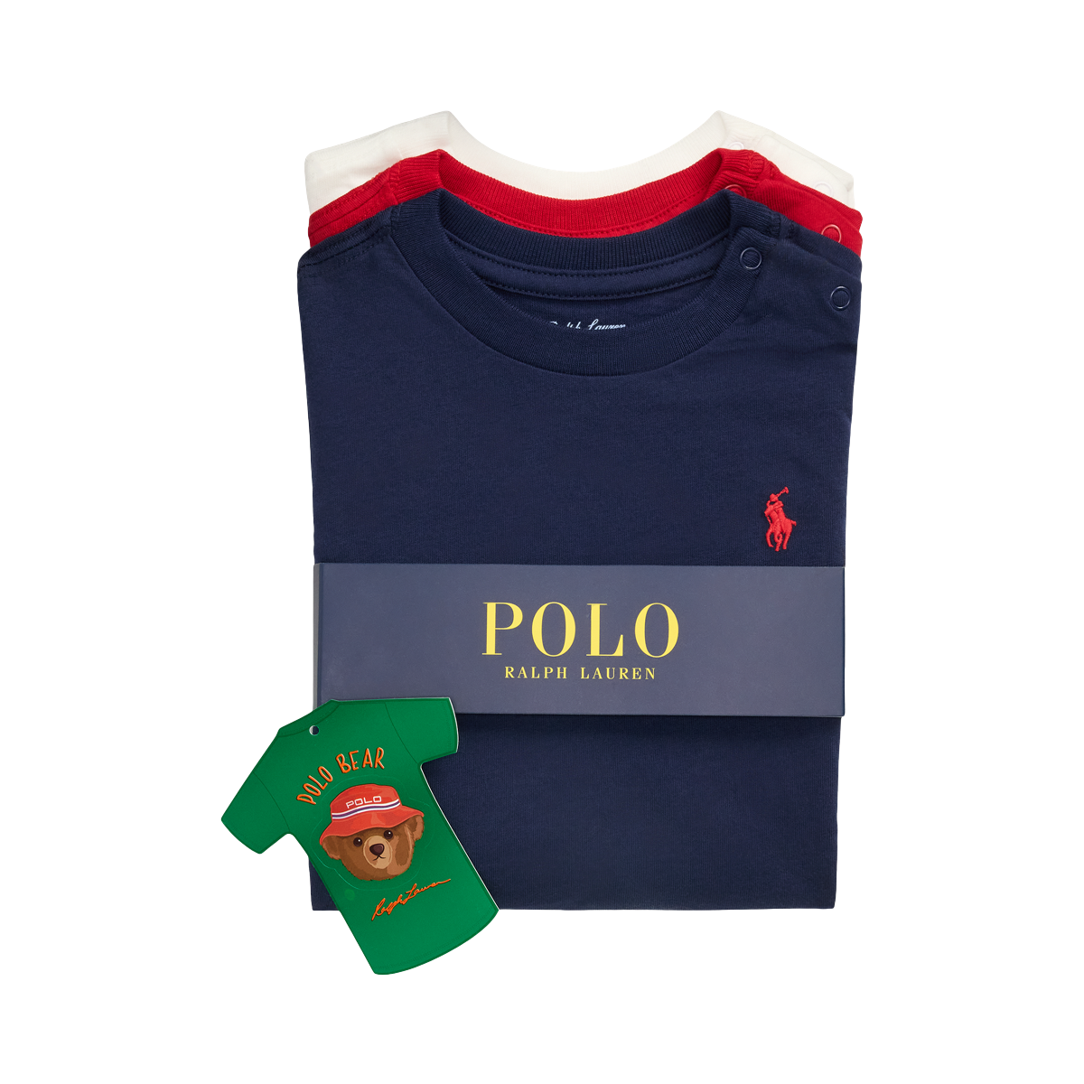 Cotton Jersey Crewneck Tee 3-Pack