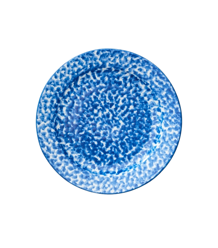 SPONGEWARE CANAPE PLATE, SET OF 6