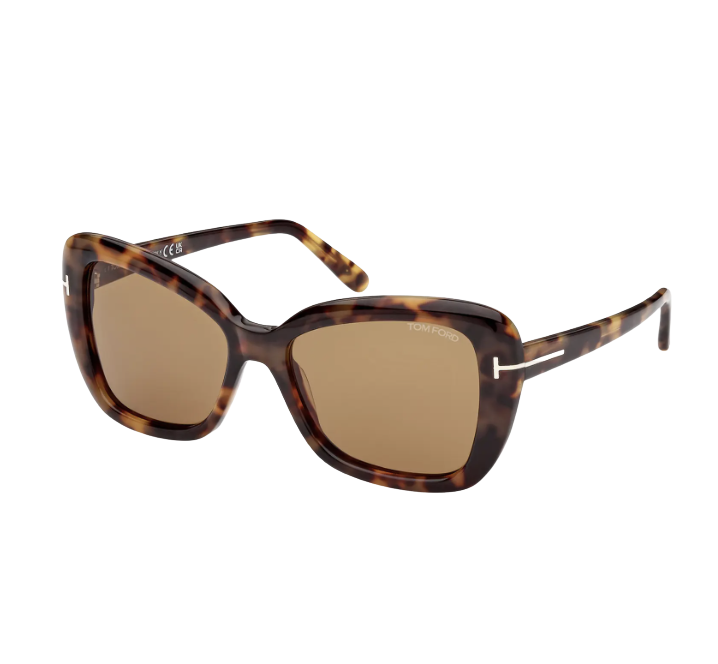 Maeve 55mm Gradient Butterfly Sunglasses