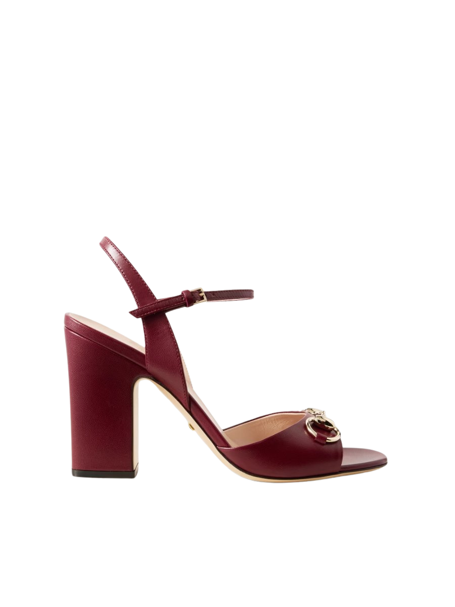 Lady horsebit-detailed leather sandals