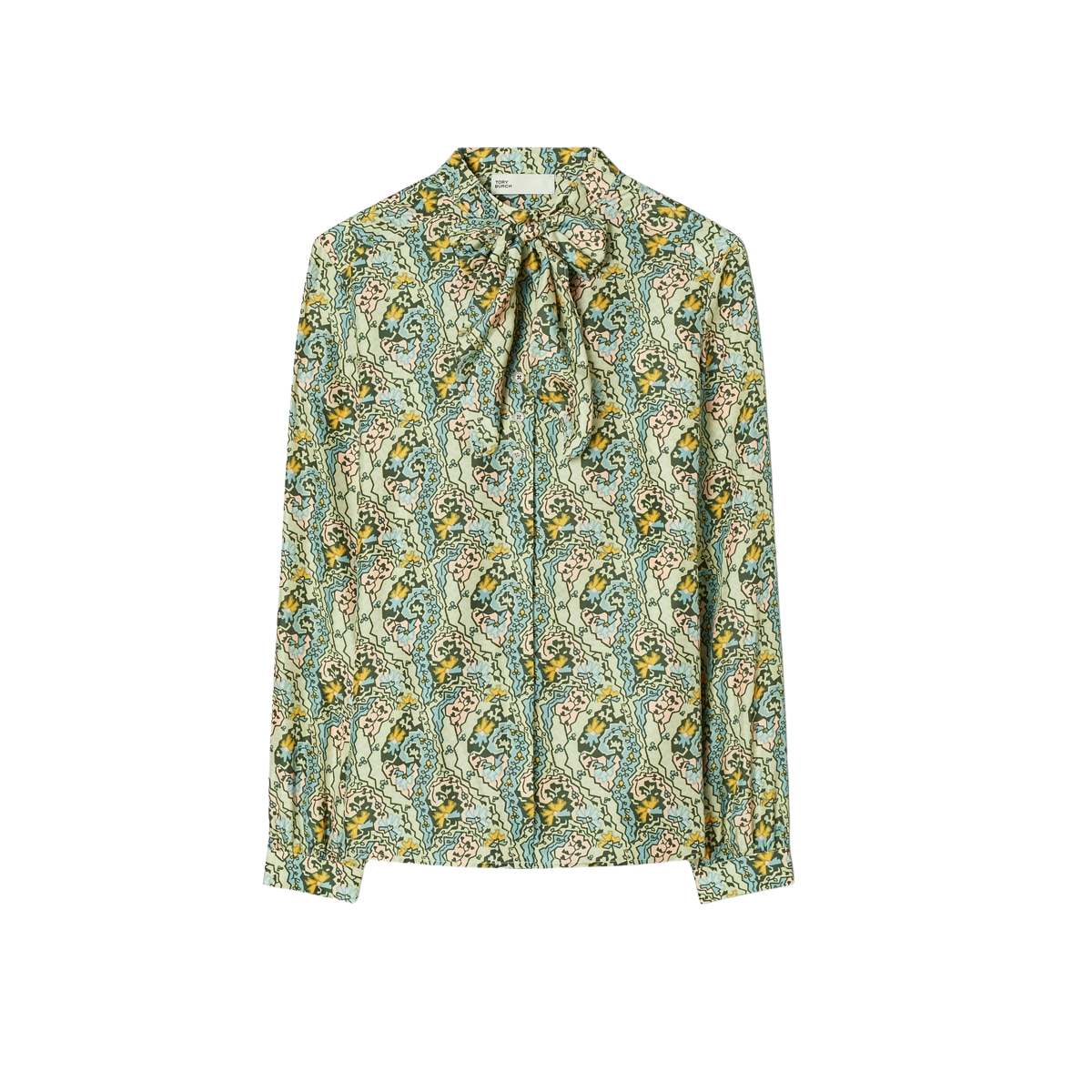 Silk Bow Blouse