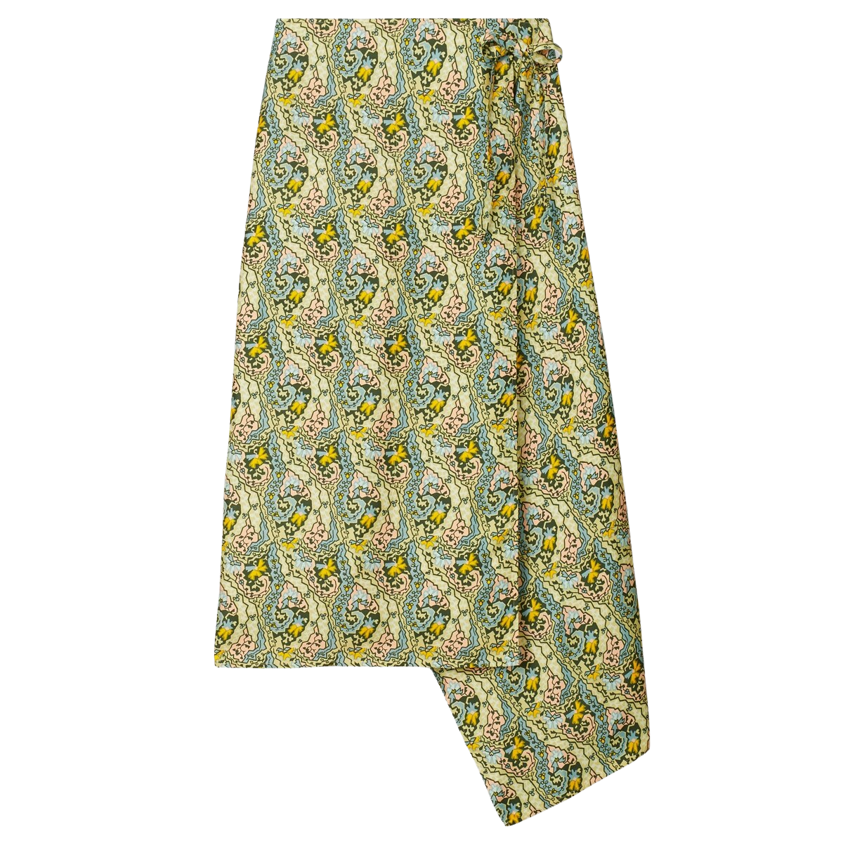 Silk Wrap Skirt