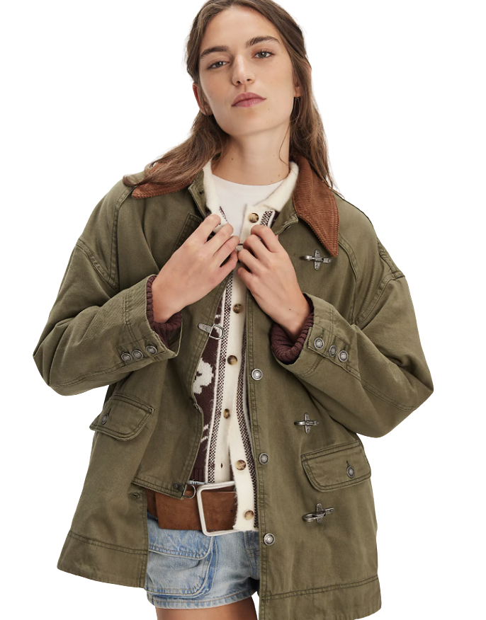 We The Free Denim Barn Coat