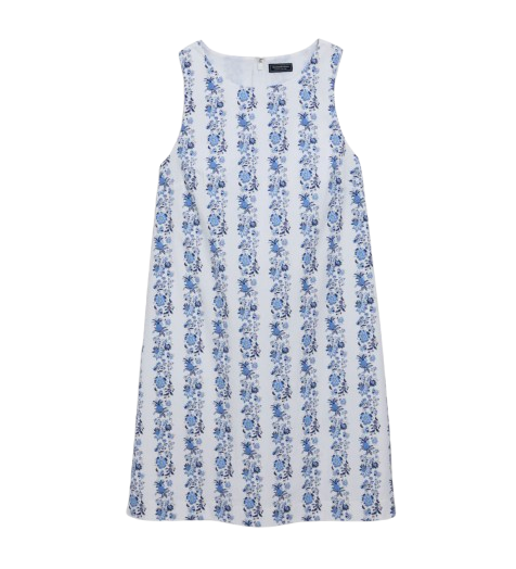 Poplin Shift Dress