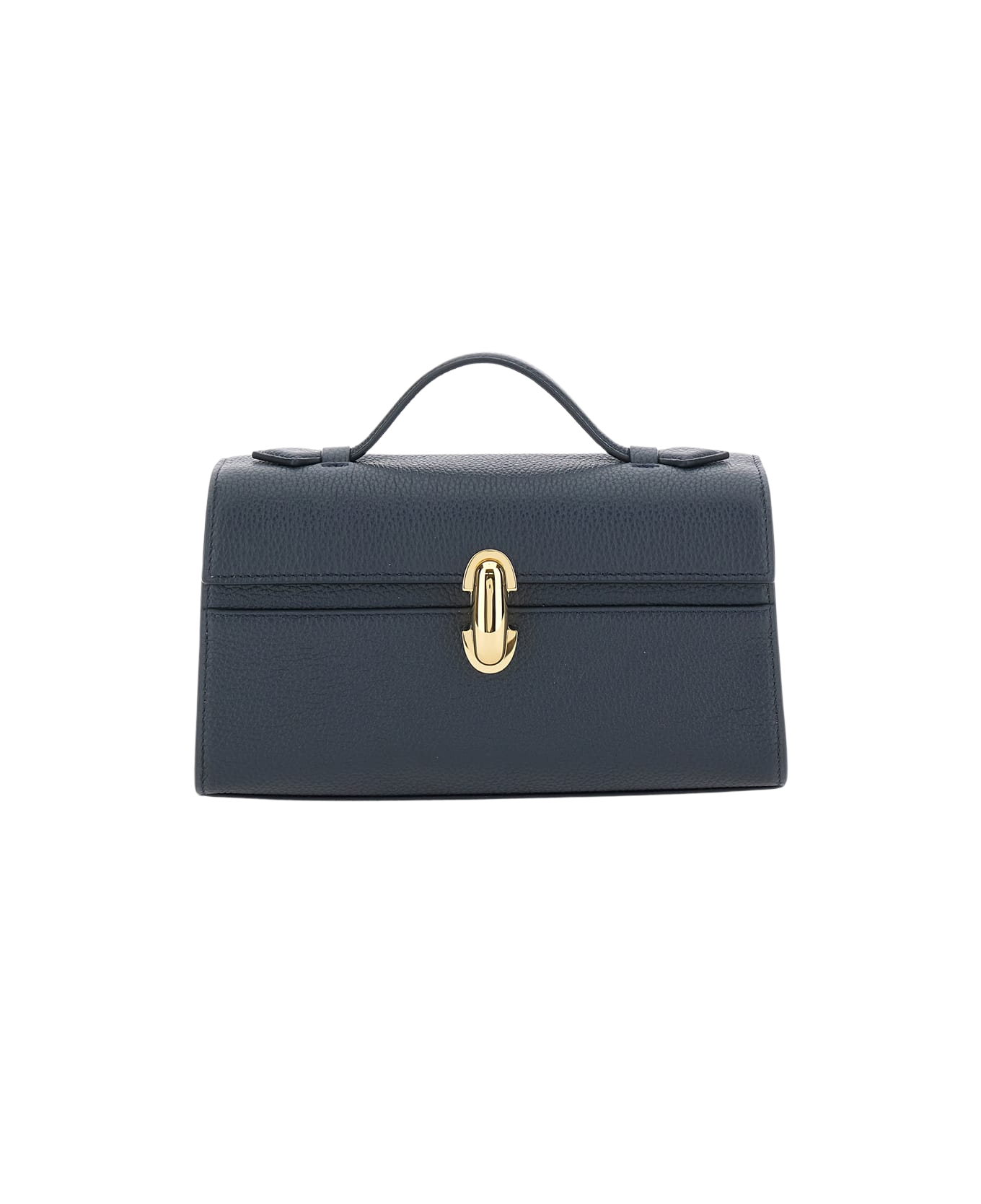 Savette Symmetry Pochette In Grained Calf Leather