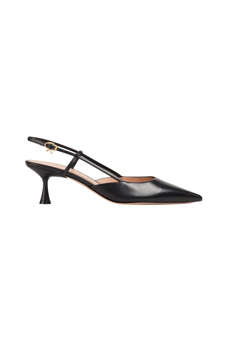Ascent 55 leather slingback pumps