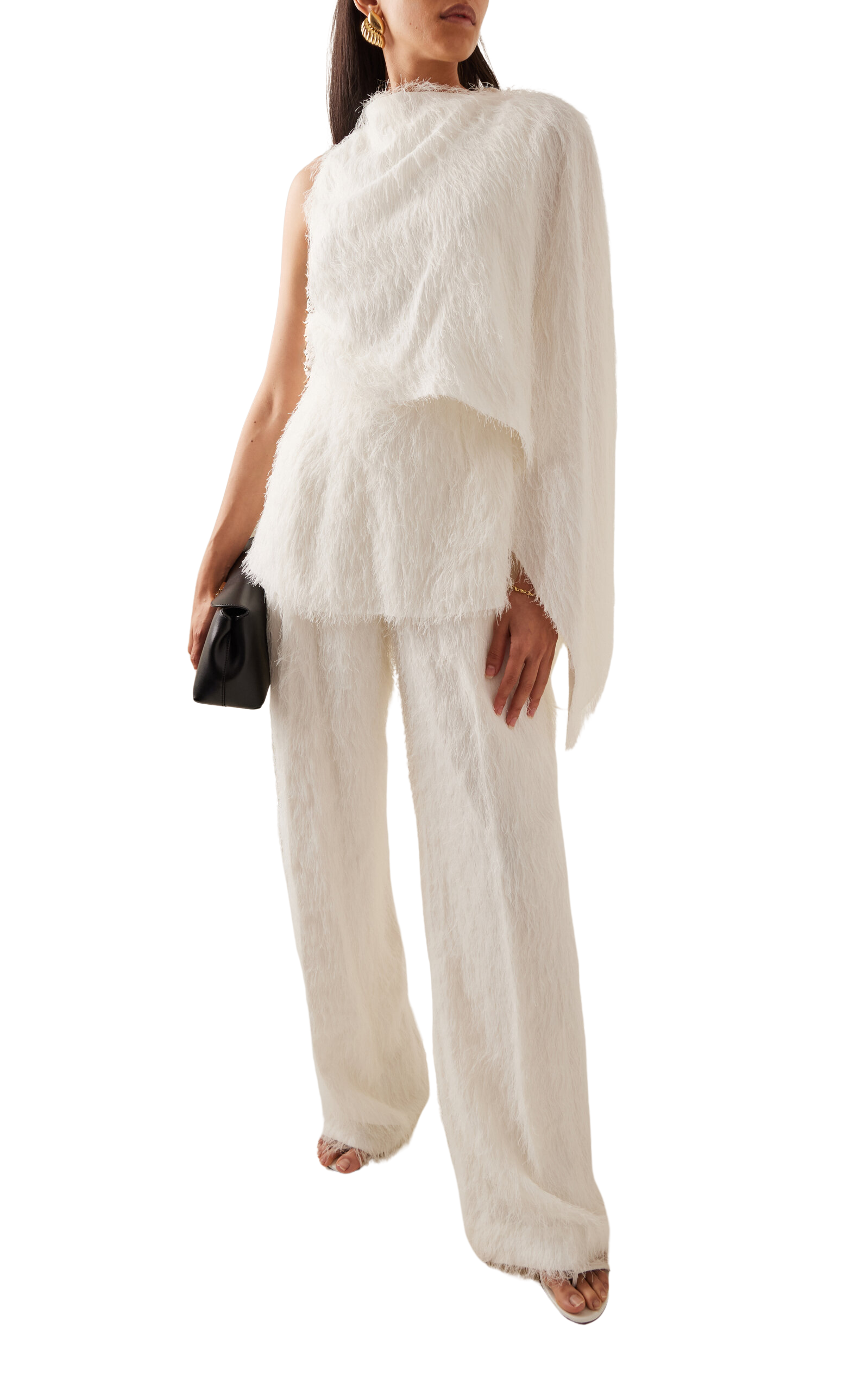 Asymmetric Fil Coupe Top