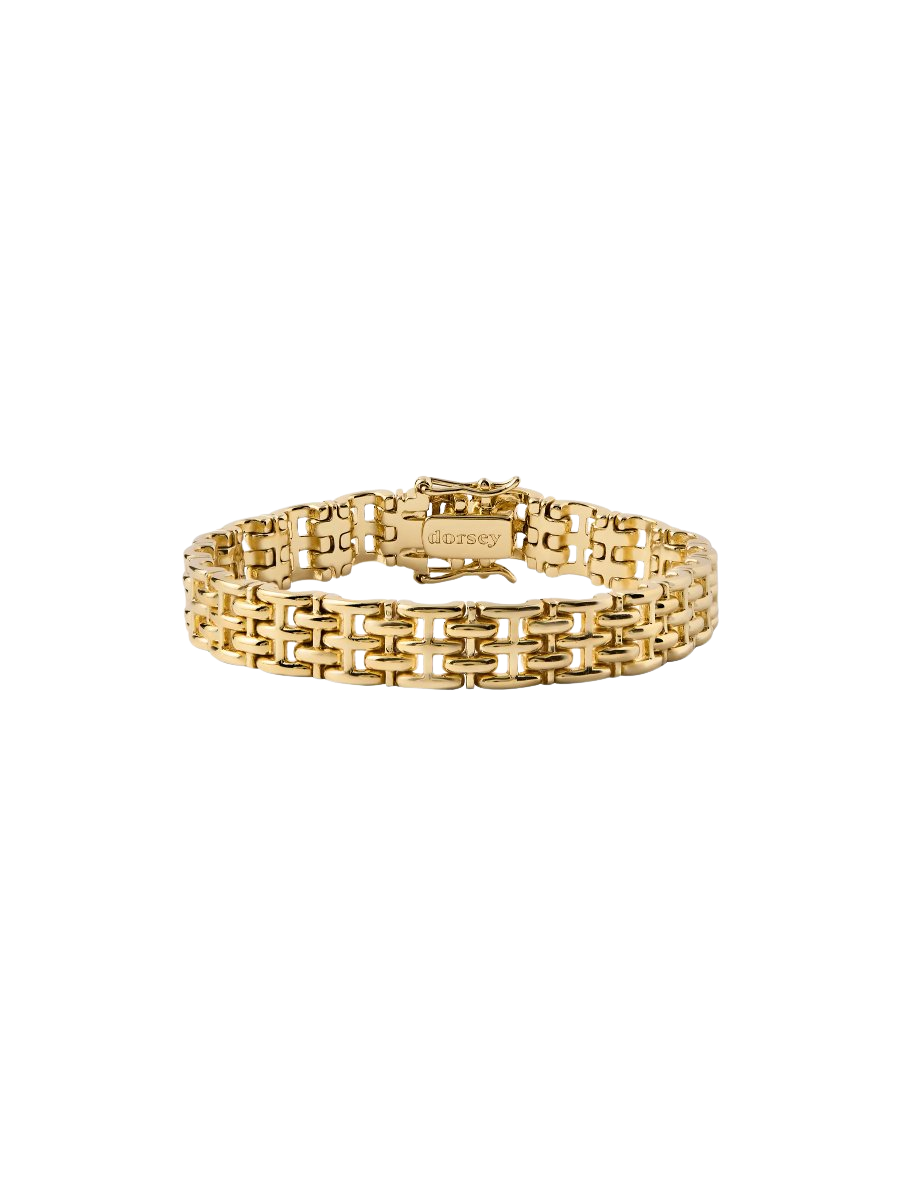 PETITE LEONORA LINK BRACELET, GOLD
