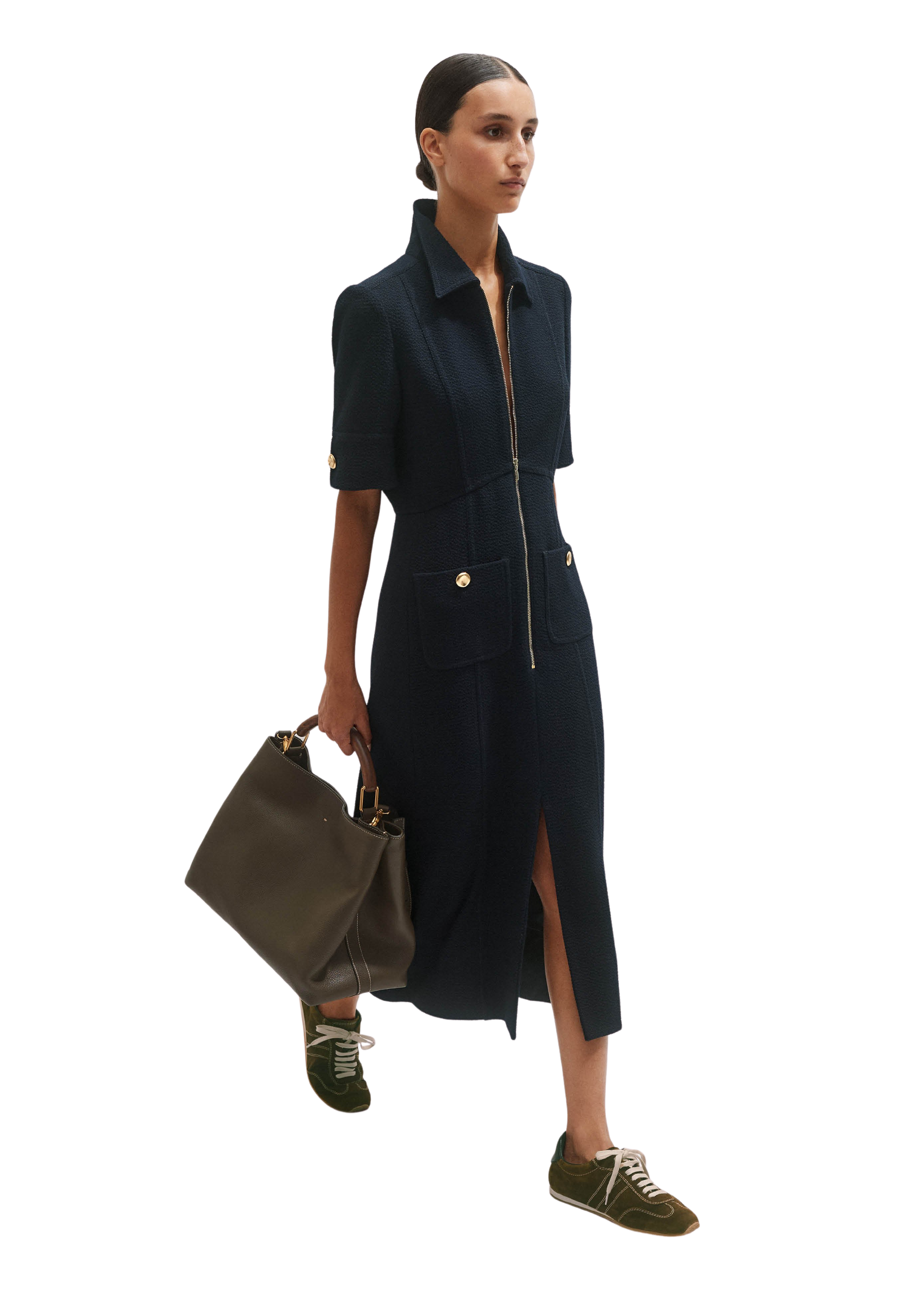 Day-To-Evening Textured Maxi Dress