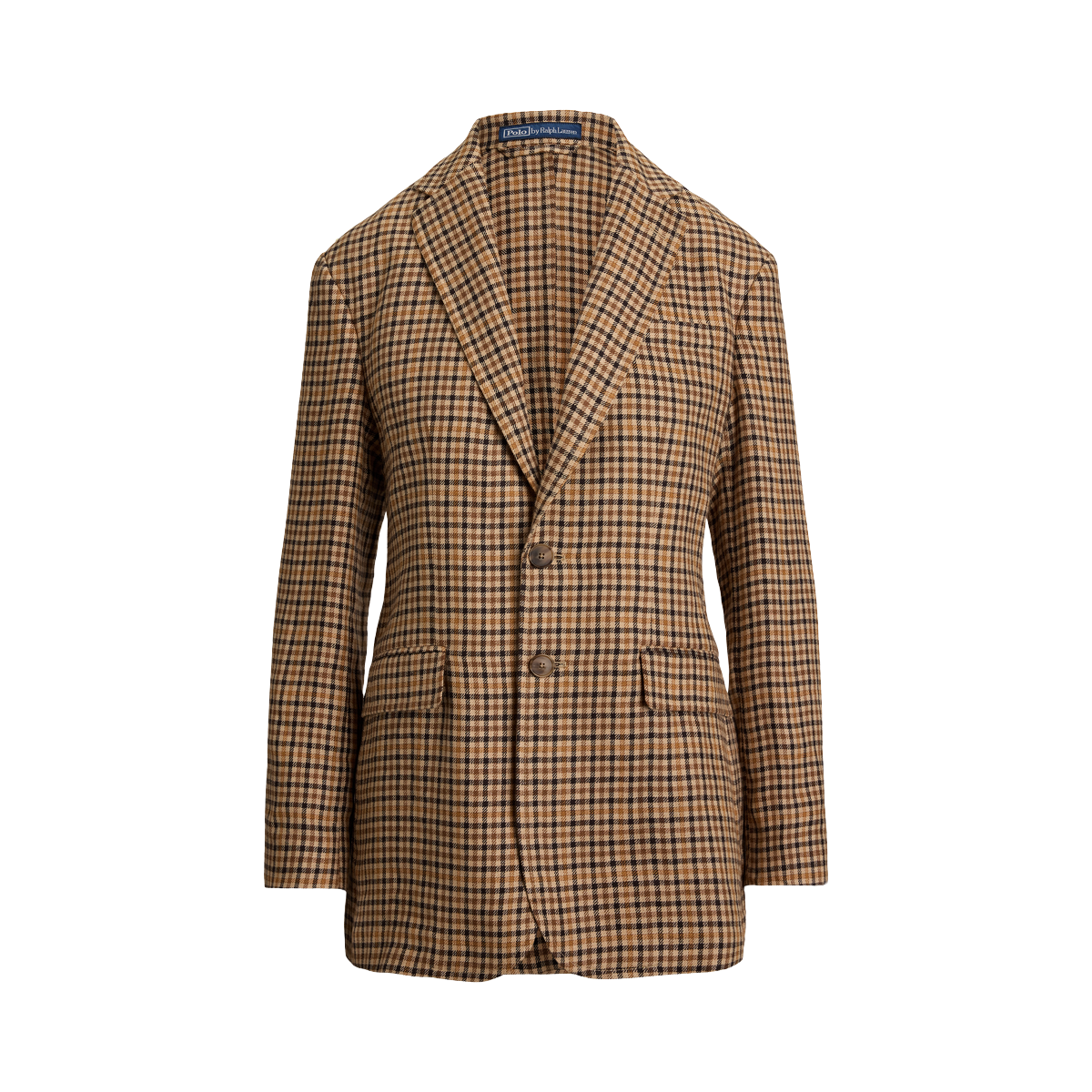 Plaid Linen Blazer
