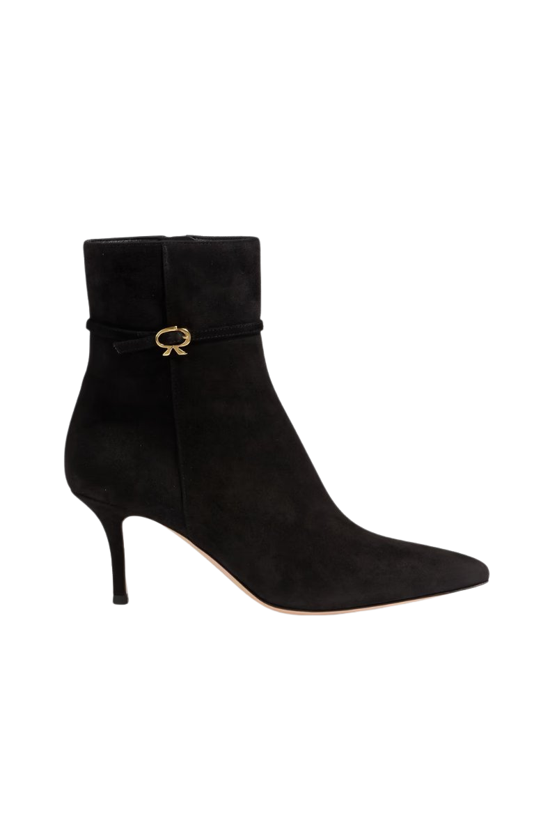 Ribbon Ville 70 suede ankle boots