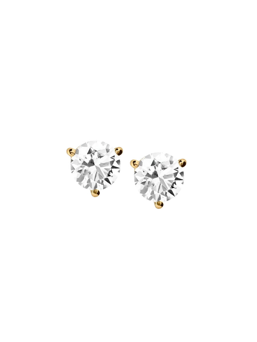 CLASSIC MARTINI STUD EARRINGS IN MOISSANITE
