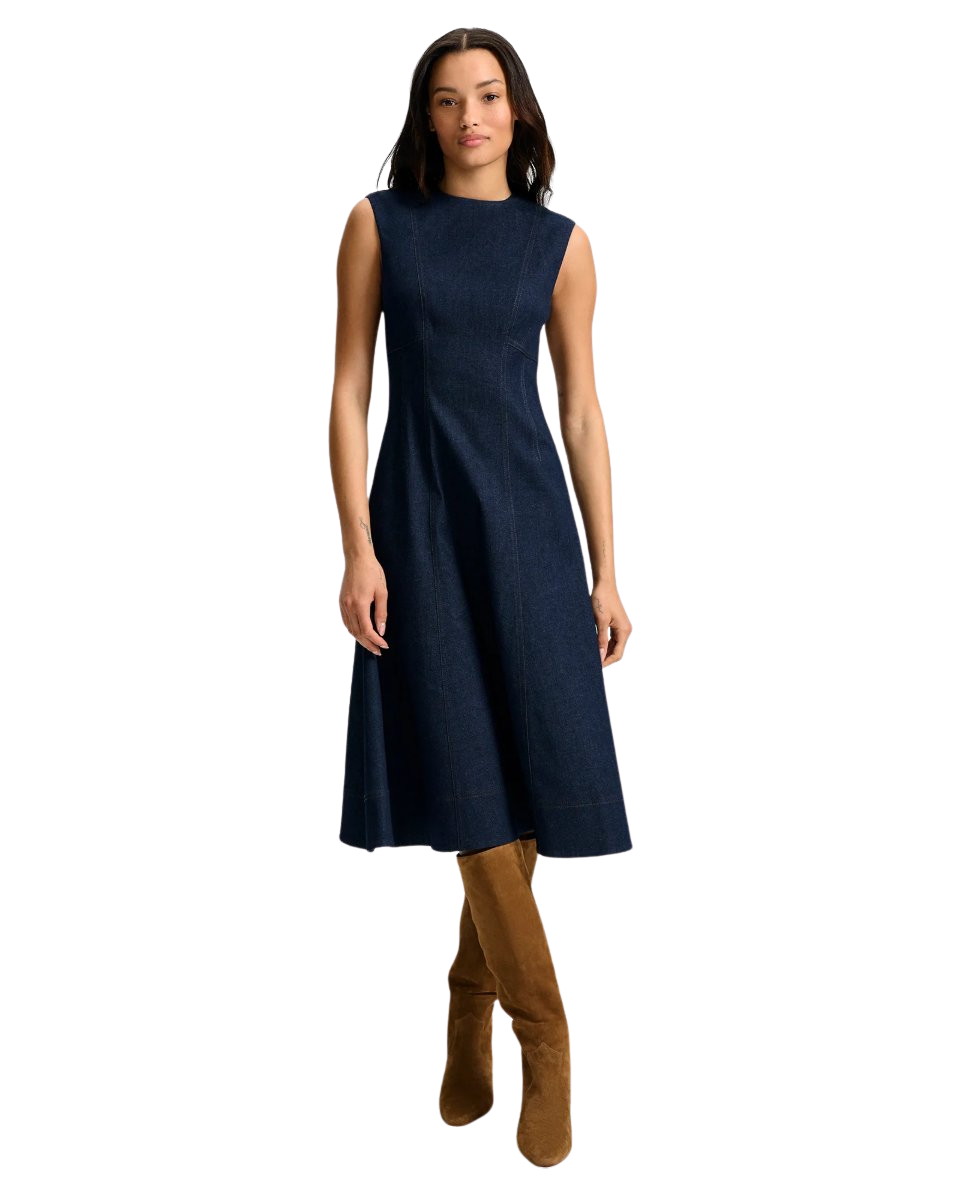 Dulce Denim Midi Dress