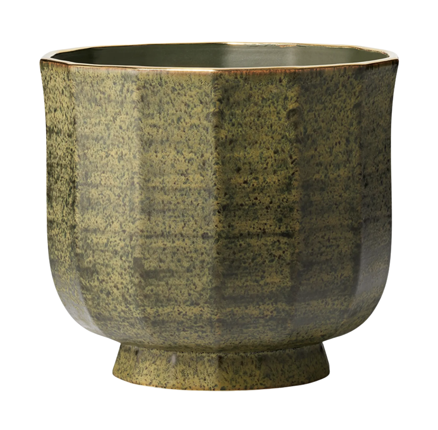 AERIN Delmara Cedar Cachepot, 7"