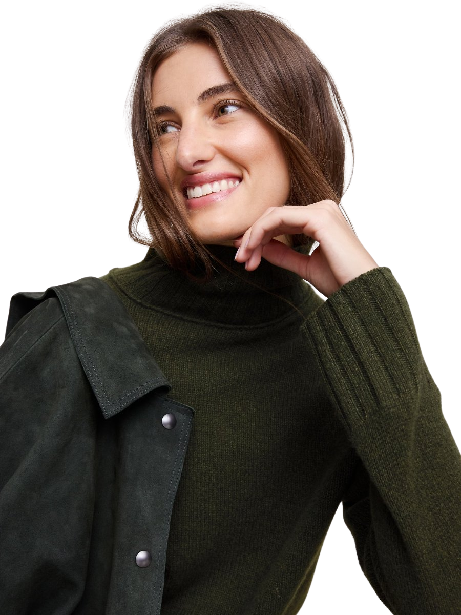 Oversized Cashmere Turtleneck Sweater