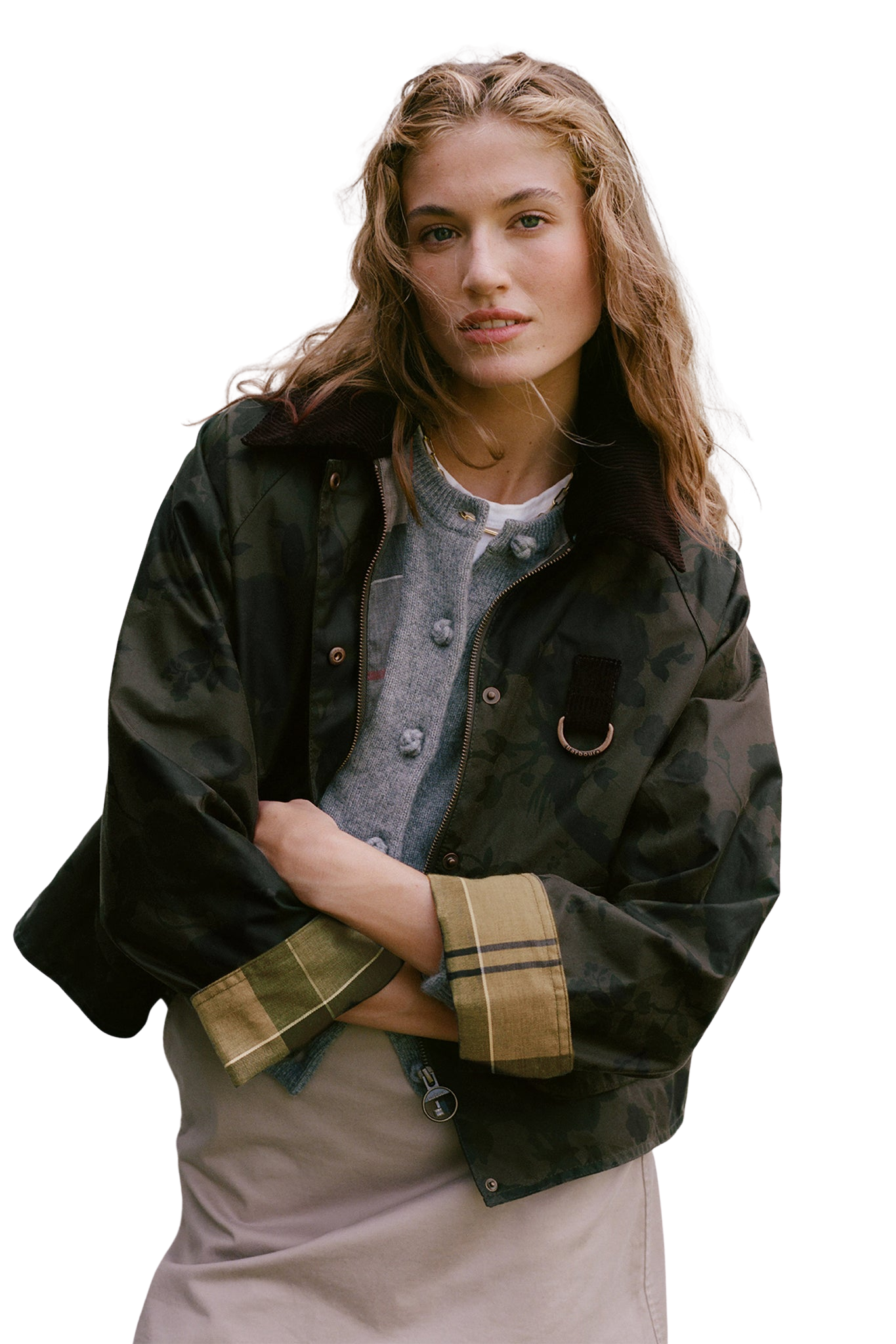 Archive Olive Barbour x Tuckernuck Beverly Wax Jacket