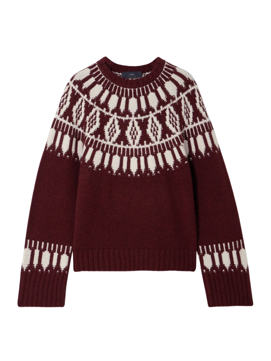Jackson Fair Isle cashmere sweater
