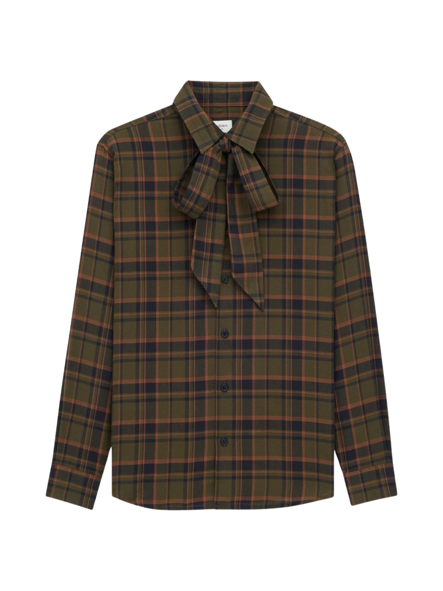 Cassanre Shirt in Cotton Plaid
