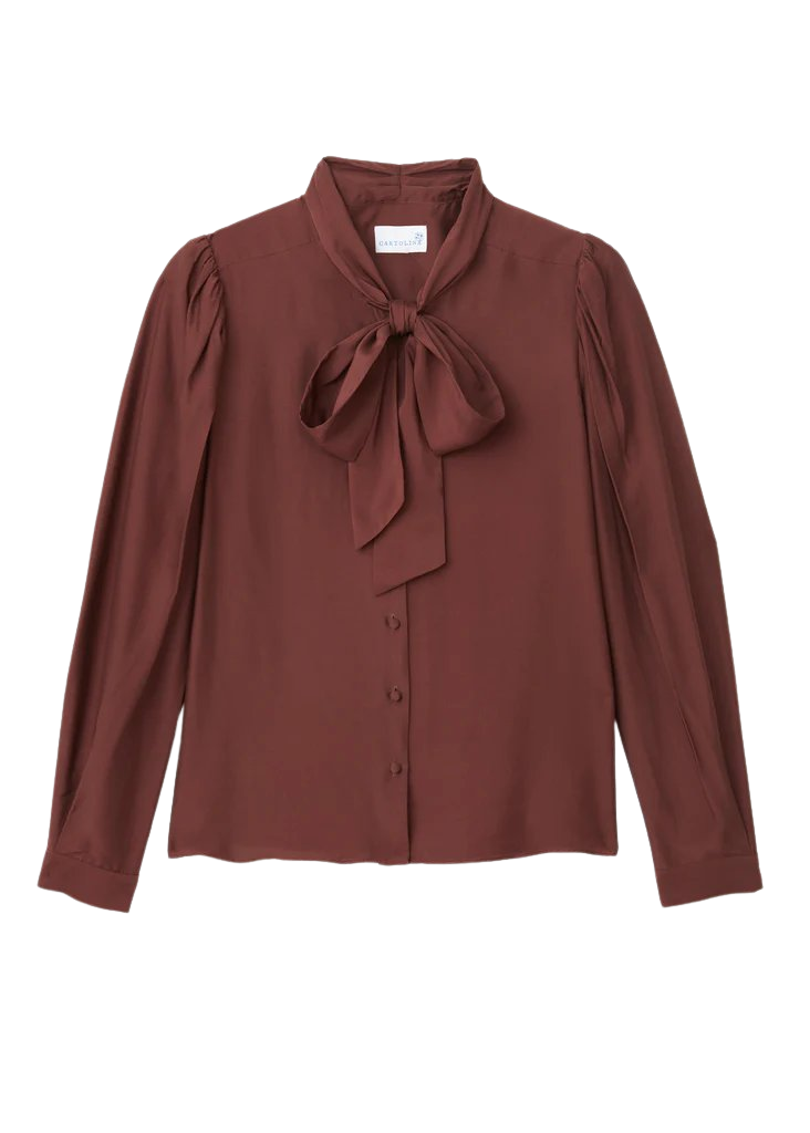 Peggy Top in Espresso