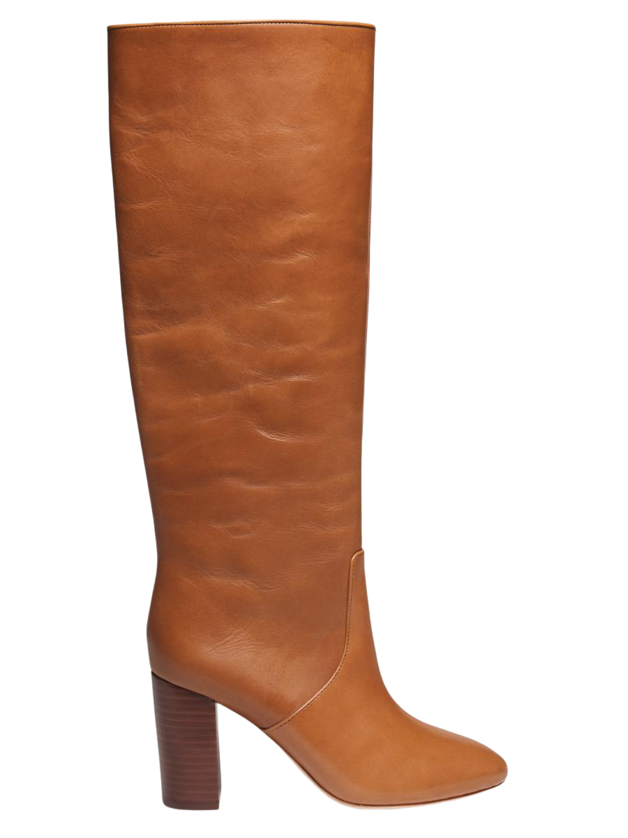 Goldy 90MM Leather Tall Boots