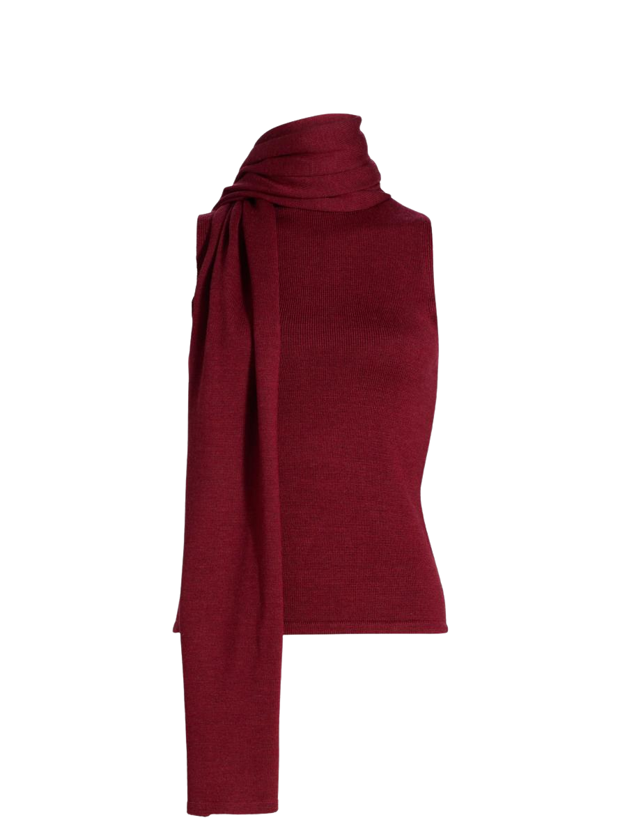 Canal Knit Scarf Top