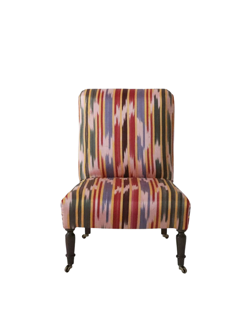 Ikat Slipper Chair
