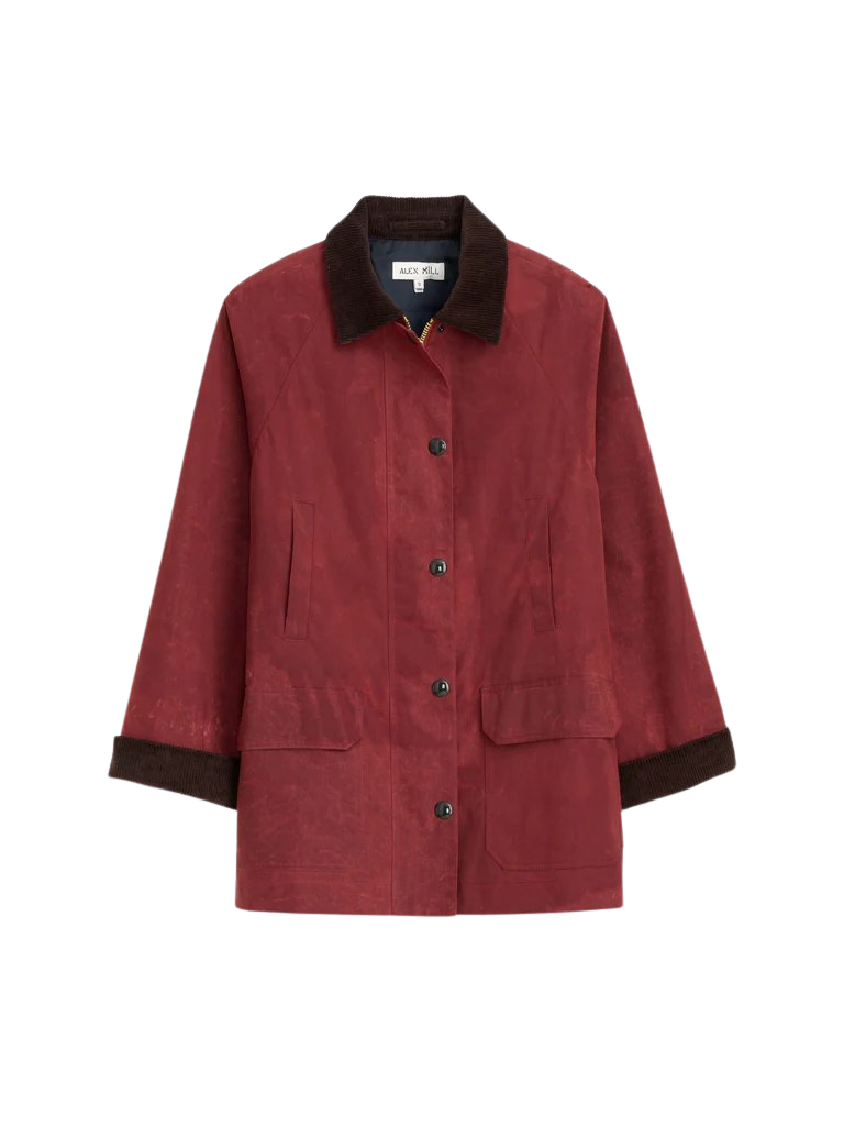 Chiltern Street Jacket In Waxed Cotton