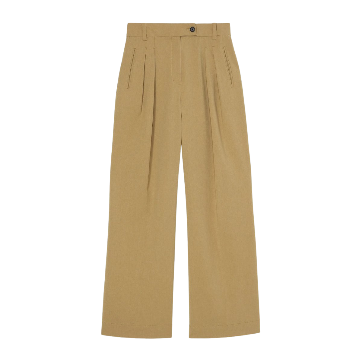 The Bia Pleated Trouser - Air Twill