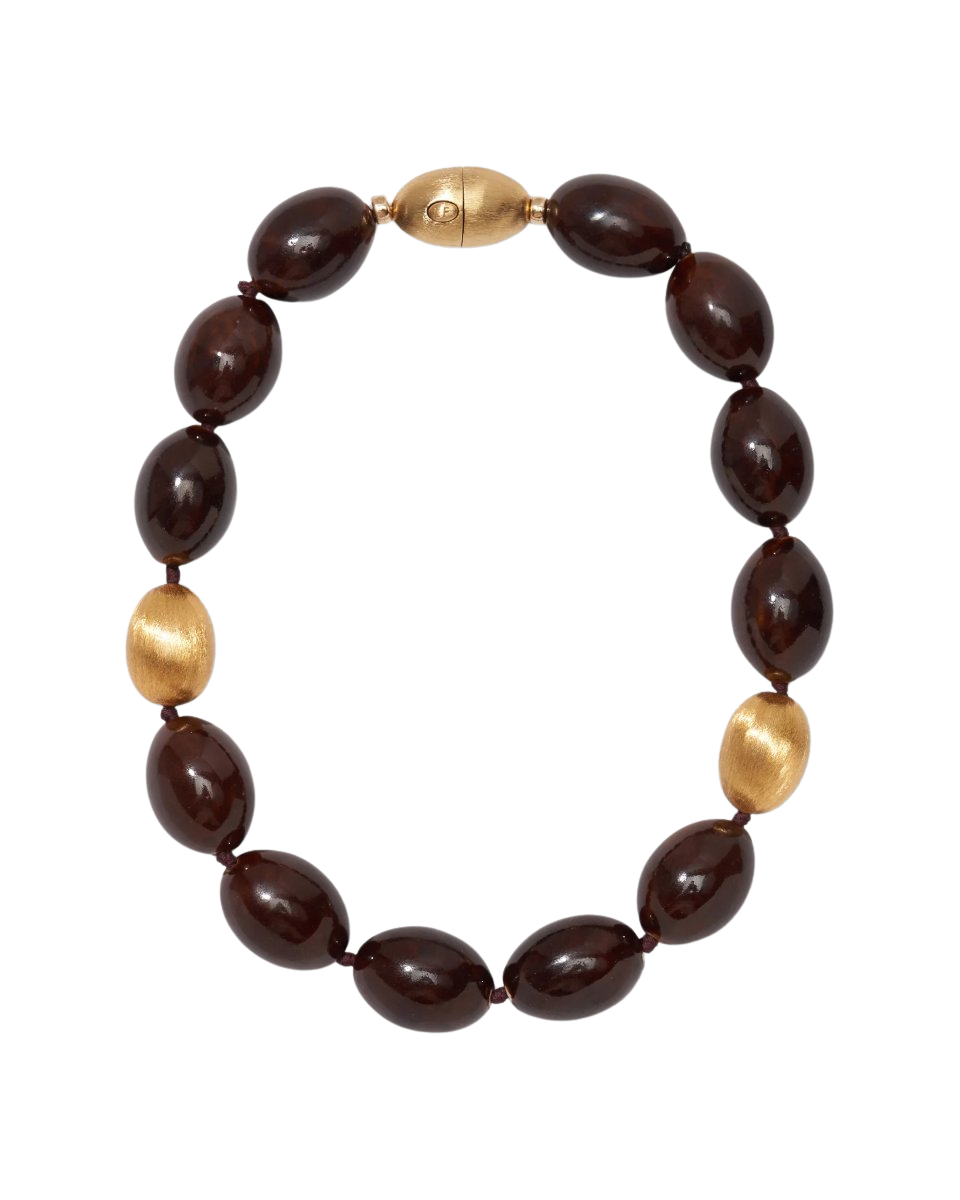 Triana Collar in Brown