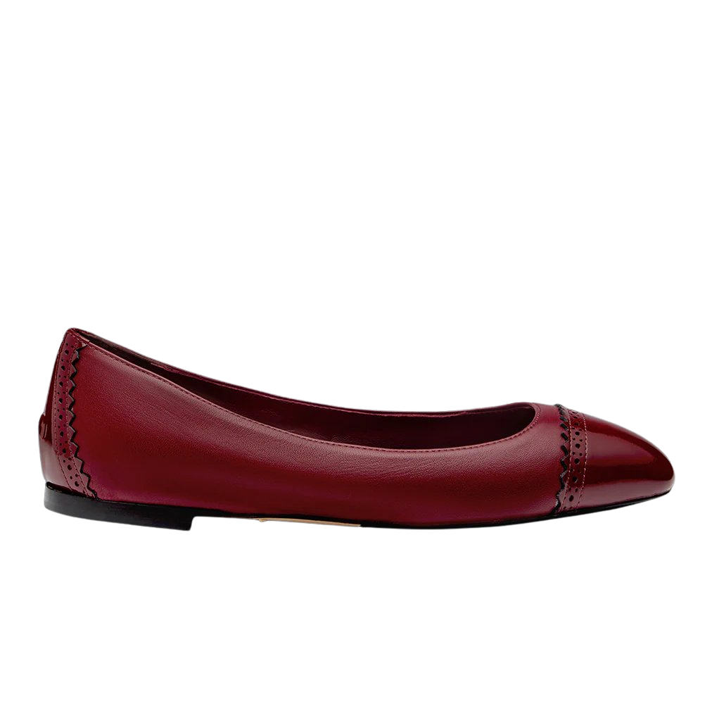 Sarah Flint x Mary Orton Perfect Cap Toe Flat