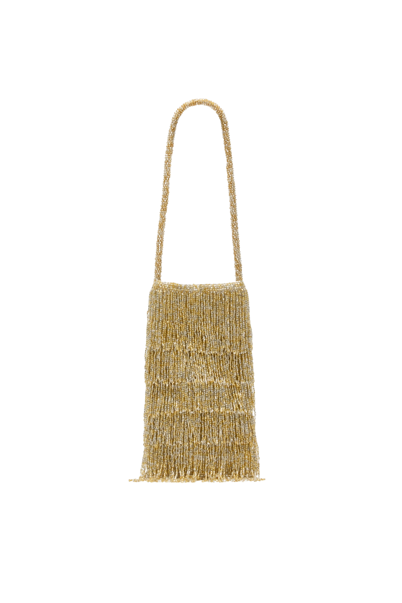 Gold Beaded Josephine Mini Bag