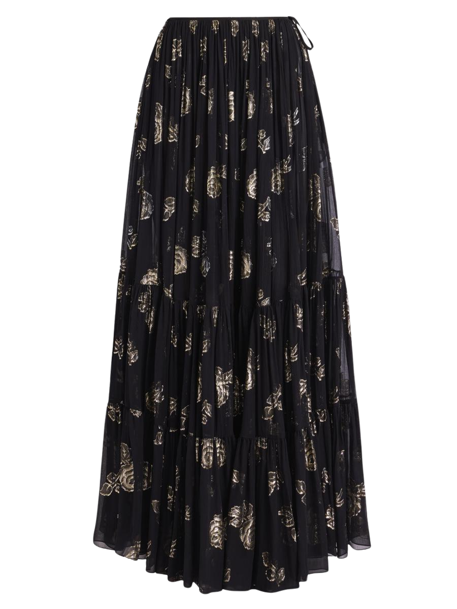 Jacquard Maxi Skirt