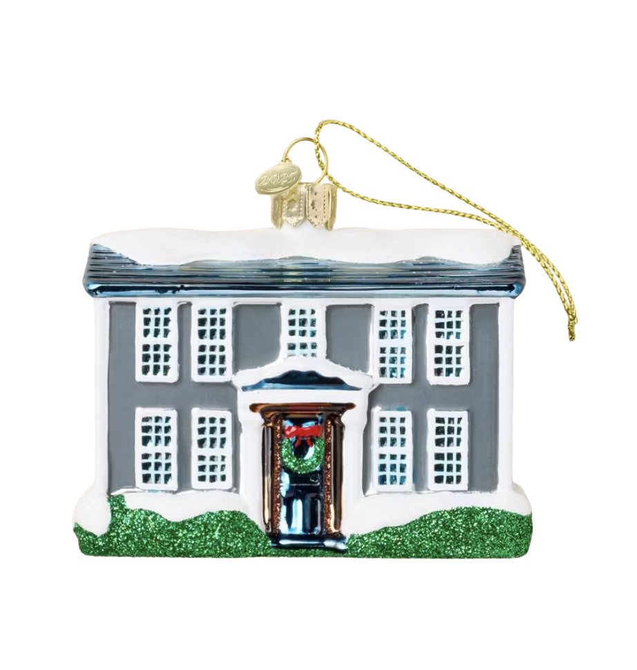 Glass House Ornament