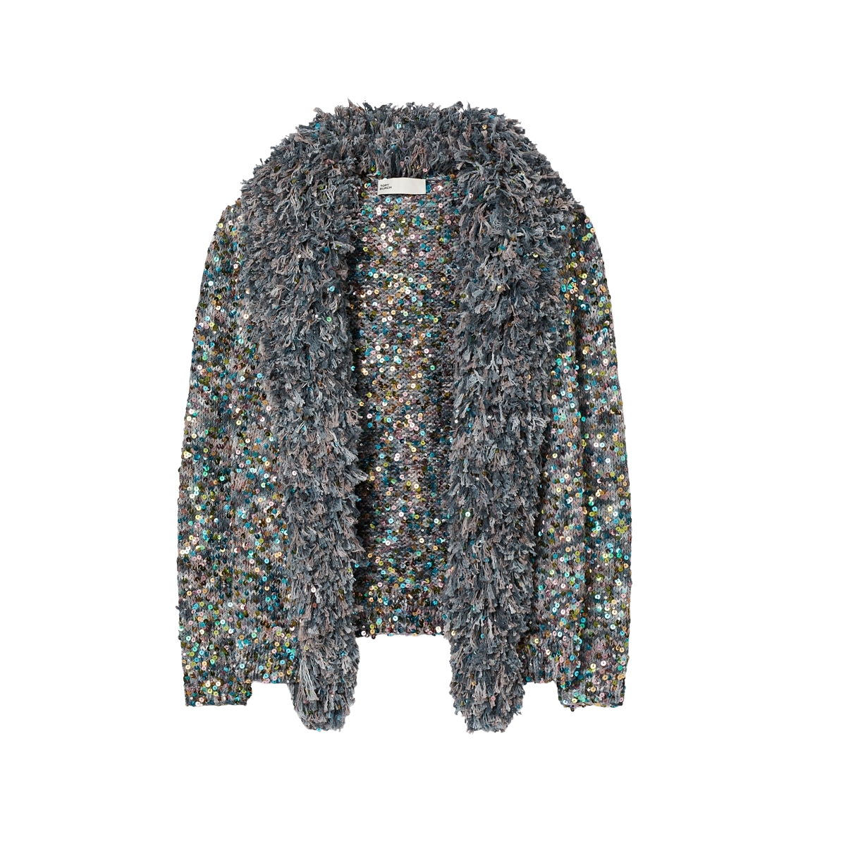 Sequin Fringe Cardigan