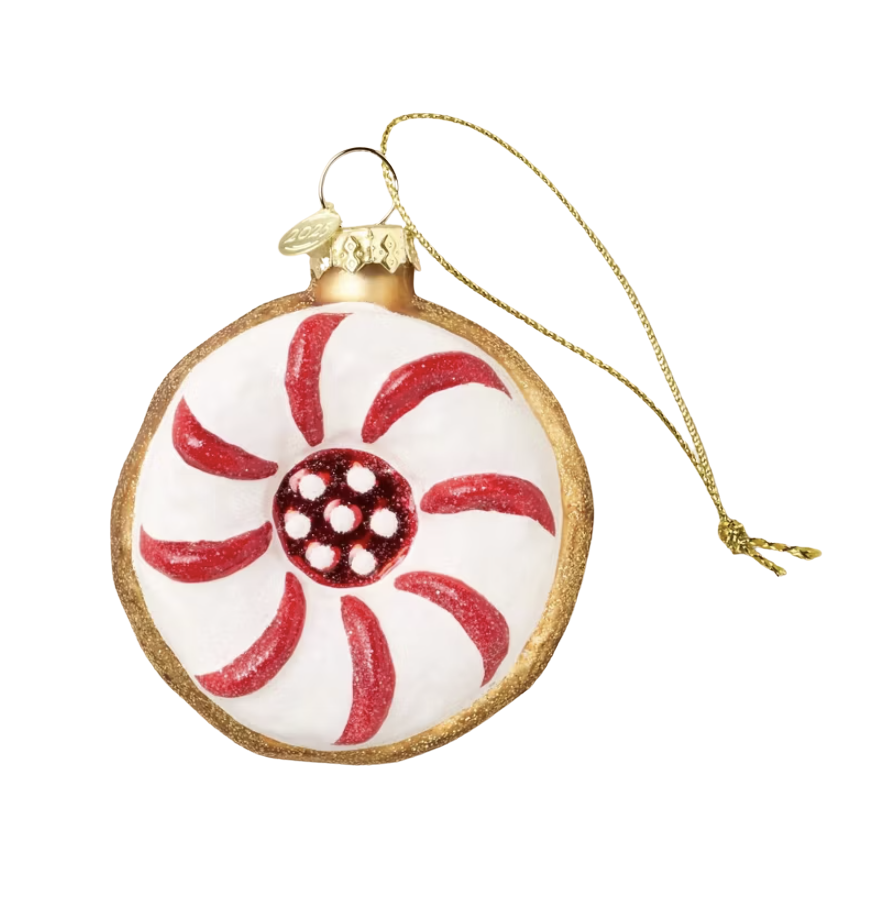 Glass Cookie Ornament