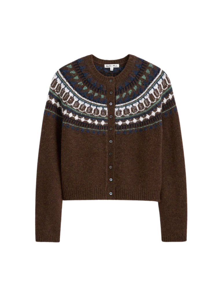 Charlotte Fairisle Sweater in Wool