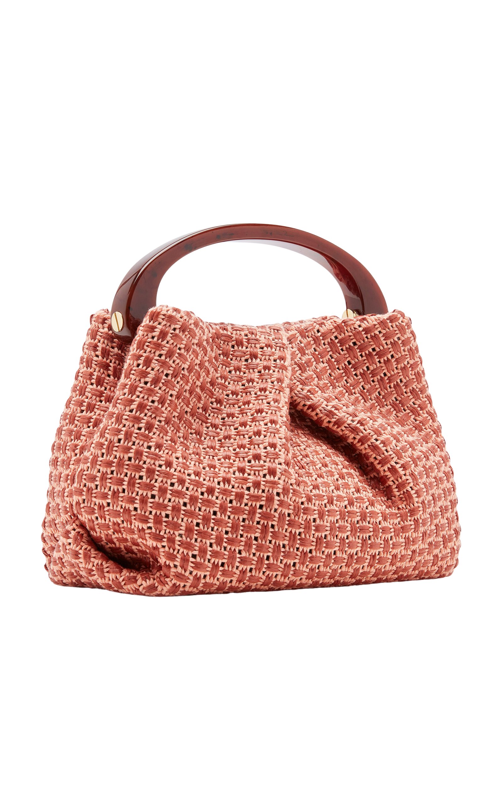 Crisp Small Cotton-Blend Handbag