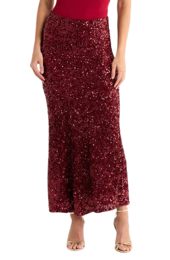 Maeve Sequin Maxi Skirt