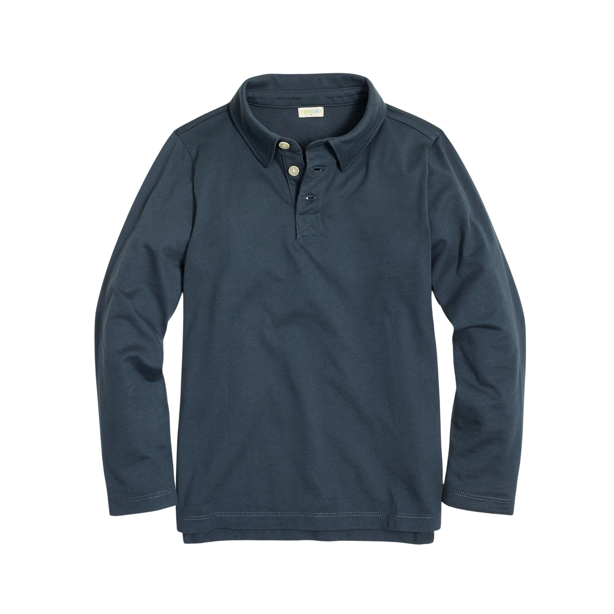 Kids' long-sleeve polo shirt
