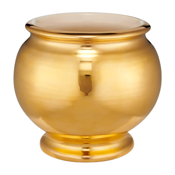 Siena Cachepot in Gold