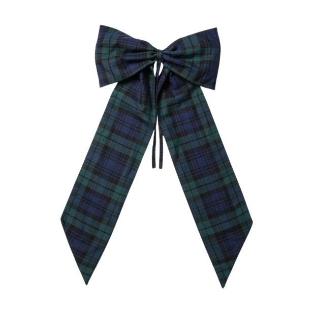Tartan Oversized Bow