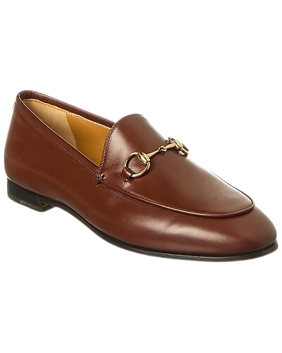 Gucci Jordaan Leather Loafer