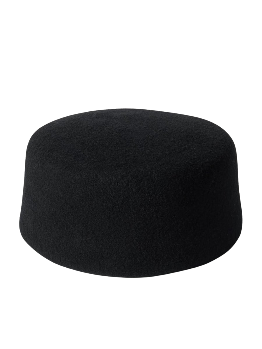 Lauren wool-felt flat cap