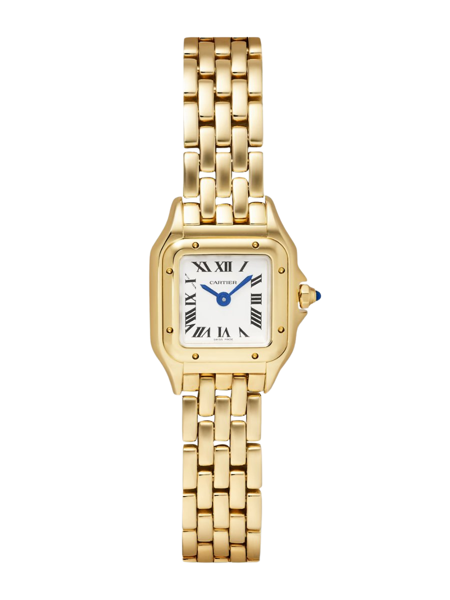 Panthère de Cartier 25mm mini 18-karat gold watch