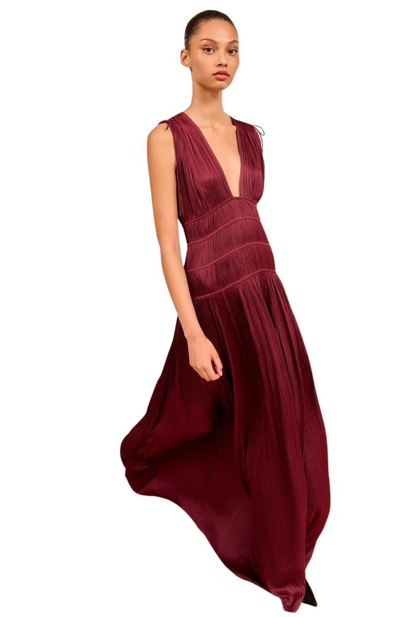 Tasneem Deep V Gown