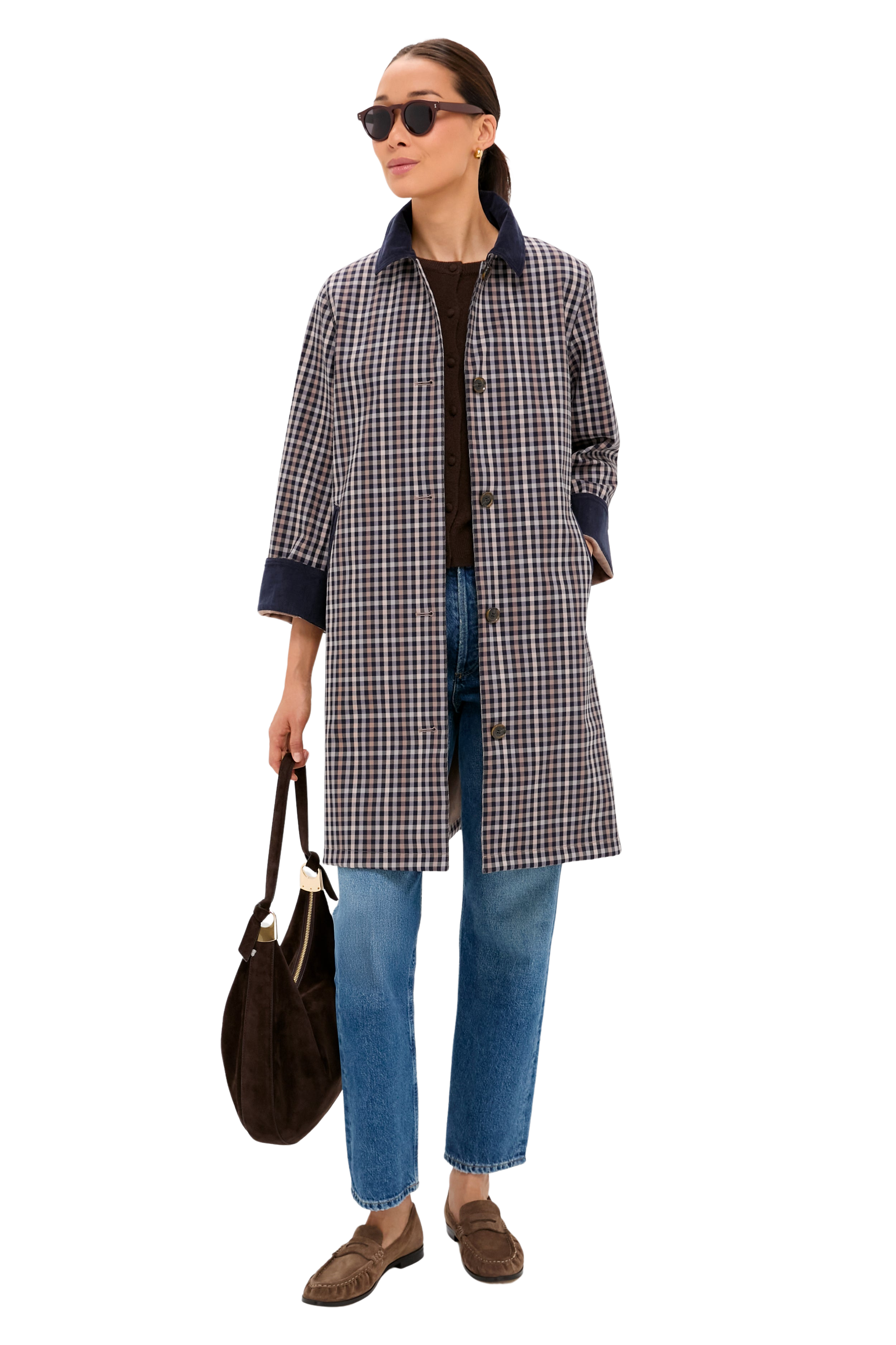 English Check London Raincoat