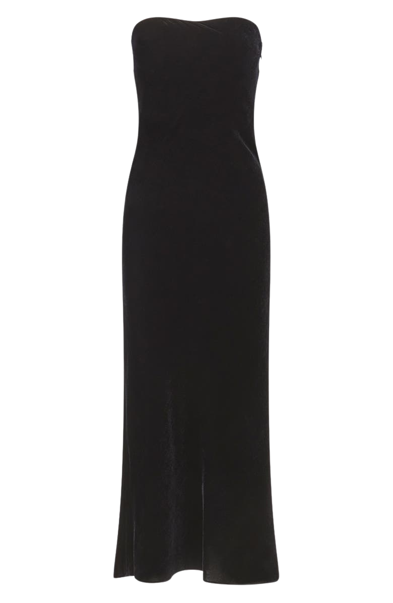 Flora Strapless Maxi Dress