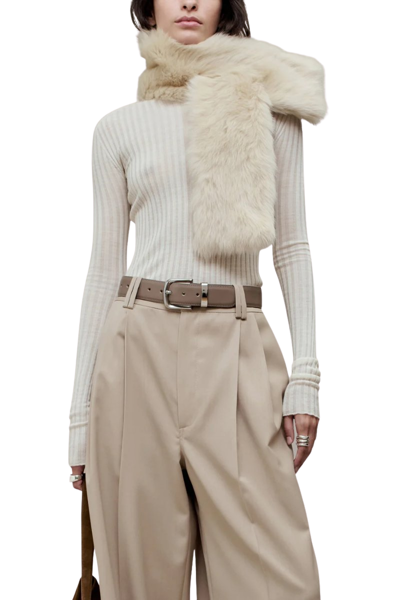 Nell Scarf in Shearling