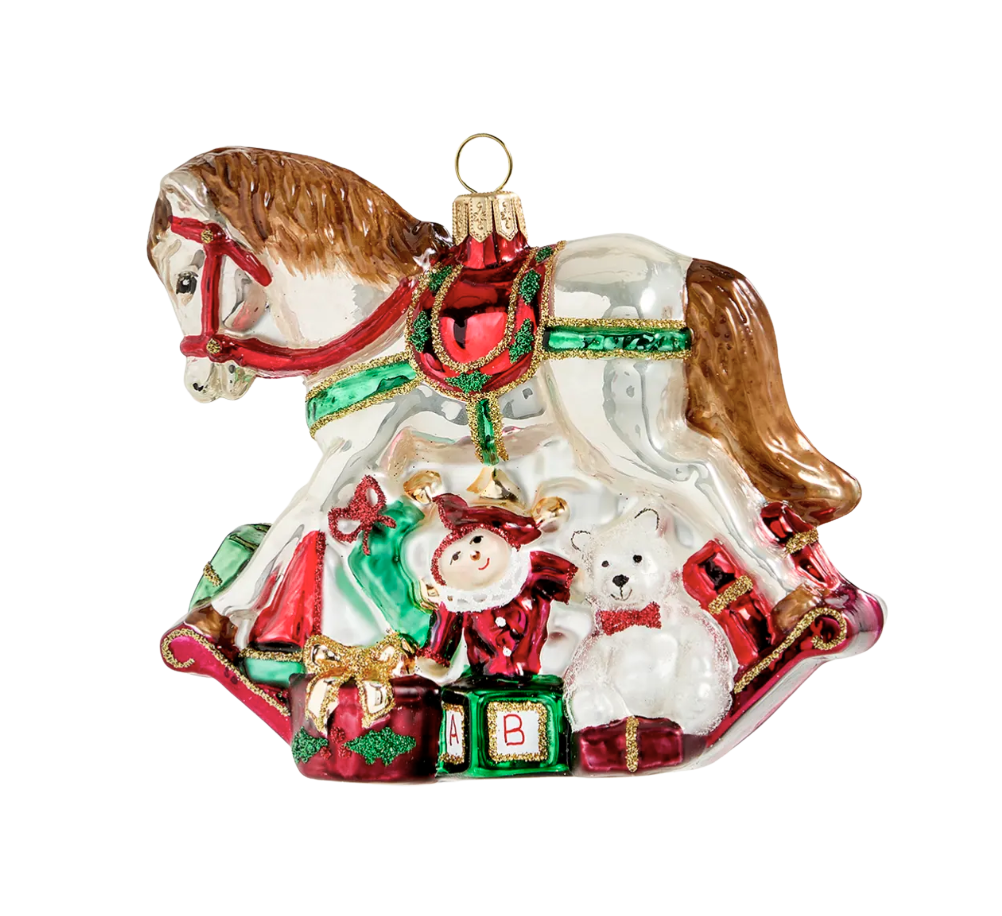 Rocking Horse Christmas Ornament